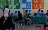 [ẢNH] Cận cảnh ngày đầu tiêm vaccine phòng Covid-19 diện rộng cho cư dân Times City
