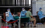 [ẢNH] Cận cảnh ngày đầu tiêm vaccine phòng Covid-19 diện rộng cho cư dân Times City