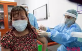 [Ảnh] Hà Nội: Ngày đầu tiên tiêm vaccine phòng Covid-19 cho hơn 500 thai phụ 