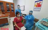 [Ảnh] Hà Nội: Ngày đầu tiên tiêm vaccine phòng Covid-19 cho hơn 500 thai phụ 
