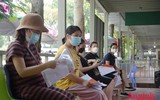 [Ảnh] Hà Nội: Ngày đầu tiên tiêm vaccine phòng Covid-19 cho hơn 500 thai phụ 