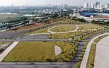 Đường đua F1 ở Hà Nội từng được mong chờ giờ nằm phơi mưa nắng...