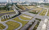 Đường đua F1 ở Hà Nội từng được mong chờ giờ nằm phơi mưa nắng...