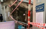 Cận cảnh điểm phong tỏa mới nhất ở phường Định Công, Hoàng Mai do có ca mắc Covid-19