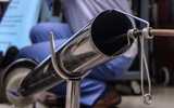 Cận cảnh điểm đo khí thải, hỗ trợ đổi xe máy cũ lấy xe mới ở Hà Nội
