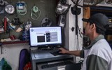 Cận cảnh điểm đo khí thải, hỗ trợ đổi xe máy cũ lấy xe mới ở Hà Nội