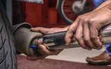 Cận cảnh điểm đo khí thải, hỗ trợ đổi xe máy cũ lấy xe mới ở Hà Nội