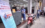 Cận cảnh điểm đo khí thải, hỗ trợ đổi xe máy cũ lấy xe mới ở Hà Nội