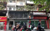 Cận cảnh khu tập thể A1 Thành Công bị phong tỏa do có ca dương tính với SARS-CoV-2