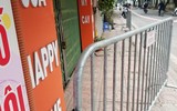 Cận cảnh khu tập thể A1 Thành Công bị phong tỏa do có ca dương tính với SARS-CoV-2