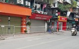 Cận cảnh khu tập thể A1 Thành Công bị phong tỏa do có ca dương tính với SARS-CoV-2