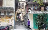 Cận cảnh khu tập thể A1 Thành Công bị phong tỏa do có ca dương tính với SARS-CoV-2