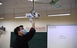Trường học Hà Nội hối hả dọn dẹp để đón học sinh trở lại trường từ 6/12