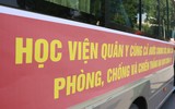 Hơn 300 cán bộ, học viên Học viện Quân y tiếp tục chi viện miền Nam phòng chống Covid-19