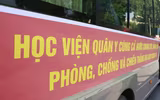 Hơn 300 cán bộ, học viên Học viện Quân y tiếp tục chi viện miền Nam phòng chống Covid-19