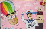 Xúc động hai vạn lá thư vượt sóng của các em học sinh gửi chú bộ đội nơi đảo xa