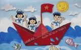 Xúc động hai vạn lá thư vượt sóng của các em học sinh gửi chú bộ đội nơi đảo xa