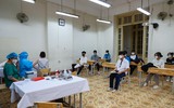 Cận cảnh quy trình tiêm vaccine phòng Covid-19 mũi 2 cho học sinh Hà Nội