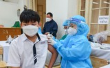 Cận cảnh quy trình tiêm vaccine phòng Covid-19 mũi 2 cho học sinh Hà Nội