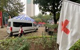 Hà Nội: Cận cảnh 7 tình huống ở nơi đầu tiên diễn tập đón học sinh lớp 7 trở lên quay lại trường