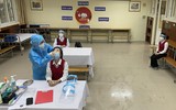 Hà Nội: Cận cảnh 7 tình huống ở nơi đầu tiên diễn tập đón học sinh lớp 7 trở lên quay lại trường