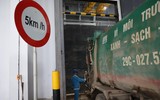 Cận cảnh gầu múc rác siêu khủng ở nhà máy điện rác đầu tiên hoạt động ở Hà Nội