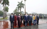 Lãnh đạo Đảng, Nhà nước, thành phố Hà Nội vào Lăng viếng Chủ tịch Hồ Chí Minh trước thềm Tết Nhâm Dần