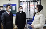 Phó Thủ tướng Vũ Đức Đam thăm trạm y tế lưu động, kiểm tra tiêm vaccine mũi 2 tại nhà ở Hà Nội
