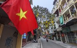 Ngắm Hà Nội đẹp lạ, tĩnh lặng nhưng đầy màu sắc hi vọng trong sớm mùng Một Tết Nhâm Dần
