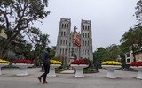 Ngắm Hà Nội đẹp lạ, tĩnh lặng nhưng đầy màu sắc hi vọng trong sớm mùng Một Tết Nhâm Dần