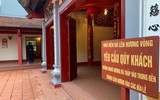 Cảnh vắng lặng hiếm thấy ngày đầu năm mới ở Phủ Tây Hồ 