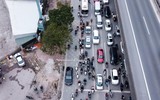 Cận cảnh những đoạn vỉa hè được quây kín bằng rào sắt ở Hà Nội: Có hiệu quả, nhưng còn bất cập