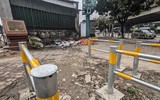 Cận cảnh những đoạn vỉa hè được quây kín bằng rào sắt ở Hà Nội: Có hiệu quả, nhưng còn bất cập