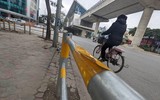 Cận cảnh những đoạn vỉa hè được quây kín bằng rào sắt ở Hà Nội: Có hiệu quả, nhưng còn bất cập
