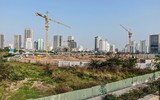 Nhìn từ flycam công trường dự án nghìn tỷ cho thiếu nhi Thủ đô Hà Nội