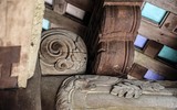 Hà Nội: Xót xa hình ảnh tượng cổ chùa Tây Phương xuống cấp nghiêm trọng