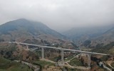 Cận cảnh cầu cạn Móng Sến có trụ cầu cao nhất Việt Nam