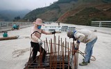 Cận cảnh cầu cạn Móng Sến có trụ cầu cao nhất Việt Nam
