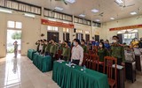 Thanh niên 7 đơn vị Công an Hà Nội phối hợp đảm bảo an ninh nông thôn ở huyện Thanh Oai