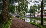 Ngắm phố đi bộ sắp hoạt động đẹp như tranh bên thành cổ đá ong ở Hà Nội