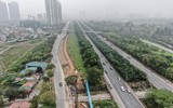 Xem công trường mở rộng đường gom, khắc phục tình trạng 