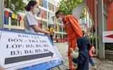 Cận cảnh trẻ mầm non Hà Nội ngày đầu tiên đến trường học trực tiếp
