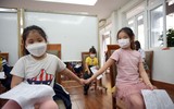 Hà Nội bắt đầu tiêm vaccine phòng Covid-19 cho học sinh lớp 1