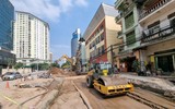 Toàn cảnh tiến độ dự án đường Huỳnh Thúc Kháng kéo dài gần 350 tỷ đồng ở Hà Nội