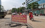 Toàn cảnh tiến độ dự án đường Huỳnh Thúc Kháng kéo dài gần 350 tỷ đồng ở Hà Nội