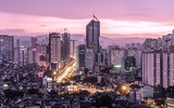 Toàn cảnh đường Lê Văn Lương - Tố Hữu với loạt cao ốc vi phạm quy hoạch