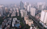 Toàn cảnh đường Lê Văn Lương - Tố Hữu với loạt cao ốc vi phạm quy hoạch