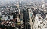 Toàn cảnh đường Lê Văn Lương - Tố Hữu với loạt cao ốc vi phạm quy hoạch