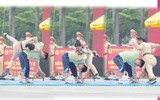 Xem nữ CSGT Hà Nội hạ gục tội phạm bằng thế võ khó trong tình huống diễn tập