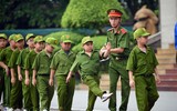 Khoảnh khắc đáng yêu của các em nhỏ tham gia Học kỳ Công an ở Học viện Cảnh sát Nhân dân
